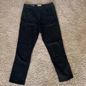Black Straight Leg Jean